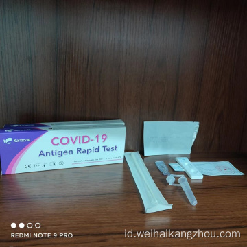 COVID-19 Antigen Test Cassette Tenggorokan dan hidung untuk dijual ekspor